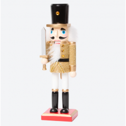 Nussknacker Mittelgroß – Weihnachtsdeko aus Holz (12,99 €)