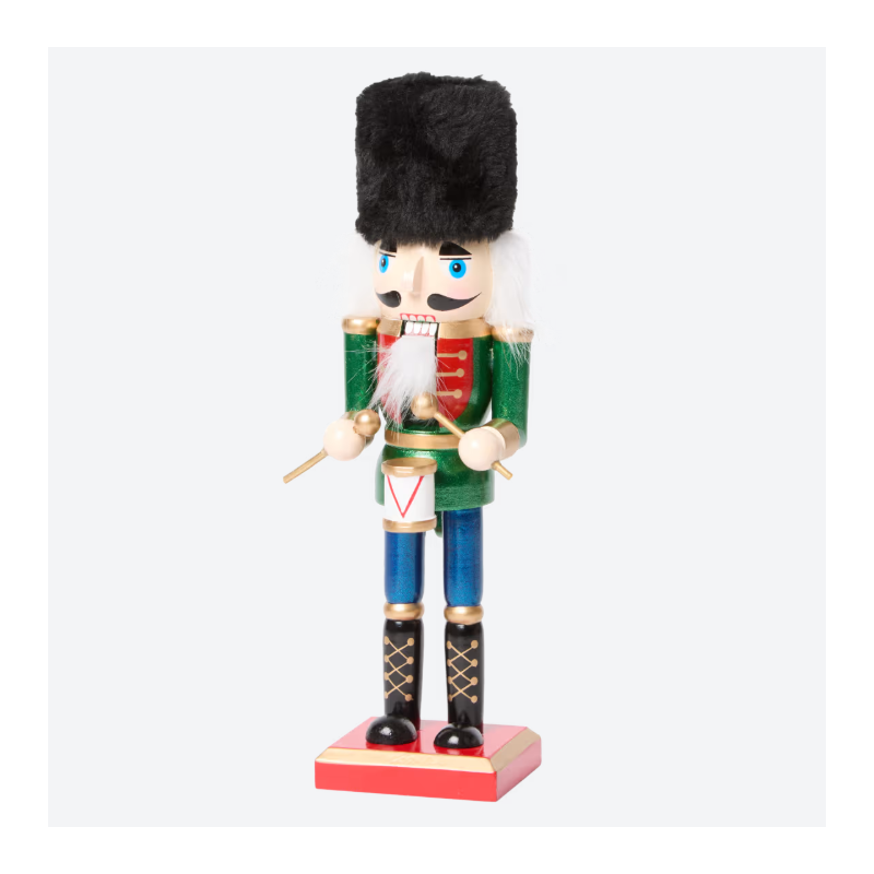 Nussknacker Mittelgroß – Weihnachtsdeko aus Holz (12,99 €) Nussknacker Mittelgroß – Weihnachtsdeko aus Holz (12,99 €)