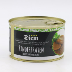 Rinderbraten in Rotweinsauce 400g – 6 Jahre haltbar – fertiger Braten