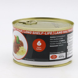 Sauce Bolognese 400g Dose – 6 Jahre haltbar | Diem Nudelsoße mit Rind