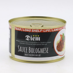 Sauce Bolognese 400g Dose – 6 Jahre haltbar | Diem Nudelsoße mit Rind
