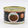 Gemischtes Gulasch vom Rind und Schwein. 400g Konserve 6 JAHRE