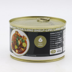 Schaschlik Pfanne 400 g – 6 Jahre haltbar – Langzeitdose