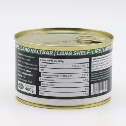 Szegediner Gulasch 400g – 6 Jahre haltbar | Langzeitdose mit Sauerkrau