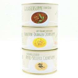 Diem Suppe Paket, Probierpaket - Lieblingssuppe - Apfel Sellerie Suppe