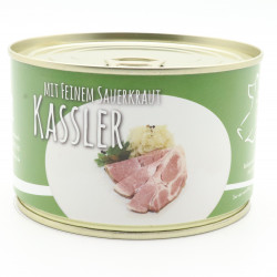 Kasseler / Kassler vom Landschwein mit Sauerkraut / Kesselfleisch /