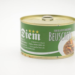 Beuscherl / Beuschel vom Allgäuer Landschwein mit Herz, Zunge