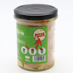 Pizza Leberkäse im Weckglas 380g – Hochwertiger Leberkäse aus Rind- un