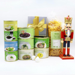 Diem Geschenkkorb mit Nussknacker – Feinkost zu Weihnachten