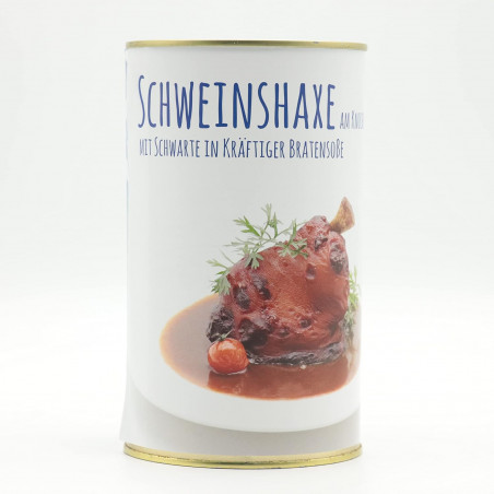 Schweinshaxe am Knochen